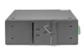 Switch przemysłowy 7-portowy Gigabit PoE+ z 1x PD, IEEE802.3af/at, DIN rail, rozszerzony zakres temp.