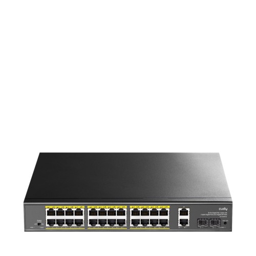 GS1026PS2 Switch 24-GbE PoE z 2 portami Uplink GbE i 2 Uplink SFP CUDY
