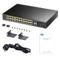 GS1026PS2 Switch 24-GbE PoE z 2 portami Uplink GbE i 2 Uplink SFP CUDY