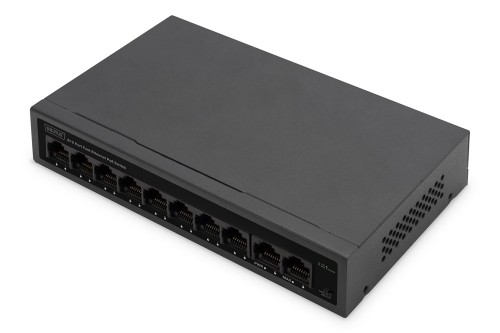 Switch PoE 8+2 Port FE 8 Port PoE 802.3at, 10/100 Mbps