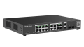 Switch Ruijie Reyee RG-ES220GS-P 18-port GE PoE+ 250W 2x1Gb SFP