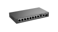 Switch Ruijie Reyee RG-ES210GS-P 9-port GE PoE+ 120W 1x1Gb Combo Ext PSU