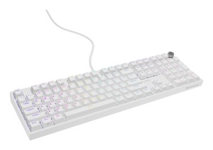 GENESIS NKG-2300 klawiatura Uniwersalne USB QWERTY Angielski Biały