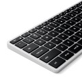 Satechi Slim X3 - klawiatura z układem numerycznym Bluetooth do czterech urządzeń USB-C US International (silver)