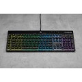 Korsarz | Gumowa kopuła | K55 RGB PRO | Klawiatura do gier | Klawiatura do gier | Światło LED RGB | Stany Zjednoczone | Przewodowe | Czarny