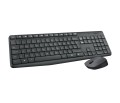 Logitech Klawiatura MK235 Wireless KBD+Mouse Grey CZ