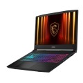 MSI Katana 15 HX B14WFK-605XPL i7-14650HX 15.6" FHD 144Hz IPS-Level 16GB DDR5 SSD512 GeForce RTX 5060 8GB NoOS