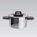 Garnek ze skład.uszami+pokrywka MR-3530-24 5,5L