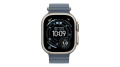 Smartwatch Apple Watch Ultra 3 GPS + Cellular Koperta 49 mm z tytanu w kolorze naturalnym pasek Ocean w kolorze marynarskiego granatu - MEWH4QP/A