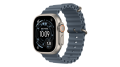 Smartwatch Apple Watch Ultra 3 GPS + Cellular Koperta 49 mm z tytanu w kolorze naturalnym pasek Ocean w kolorze marynarskiego granatu - MEWH4QP/A