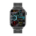 Smartwatch Colmi P80 (stalowy czarny)