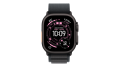 Smartwatch Apple Watch Ultra 3 GPS + Cellular, koperta 49 mm z tytanu w kolorze czarnym, opaska Alpine w kolorze czarnym - rozmiar S - MF0Q4QP/A