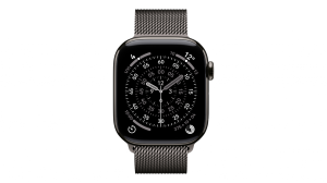 Smartwatch Apple Watch Series 11 GPS + Cellular koperta 42 mm z tytanu w kolorze łupku, bransoleta mediolańska w kolorze łupku - MF8U4MP/A