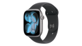 Smartwatch Apple Watch Series 11 GPS+Cellular koperta 46 mm z aluminium w kolorze gwiezdnej szarości, pasek sportowy w kolorze czarnym - rozmiar S/M - MFC94MP/A