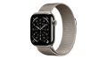 Smartwatch Apple Watch Series 11 GPS + Cellular koperta 42 mm z tytanu w kolorze naturalnym, bransoleta mediolańska w kolorze naturalnym - MF8P4MP/A