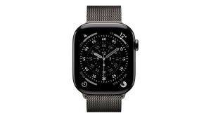 Smartwatch Apple Watch Series 11 GPS + Cellular koperta 46 mm z tytanu w kolorze łupku, bransoleta mediolańska w kolorze łupku S/M - MFD34MP/A