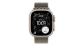 Smartwatch Apple Watch Ultra 3 GPS + Cellular, koperta 49 mm z tytanu w kolorze naturalnym, bransoleta mediolańska z tytanu w kolorze naturalnym - rozmiar L - MF0E4QP/A