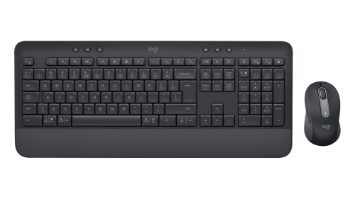 Zestaw bezprzewodowy klawiatura + mysz Logitech MK650 for Business grafitowa 920-011004