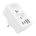 MACLEAN GNIAZDKO PRĄDOWE X2 + 4XUSB MCE249 F/W
