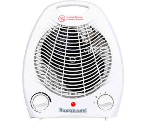 Termowentylator Ravanson FH-105 (2000W; 3 stopnie grzania; kolor szary)
