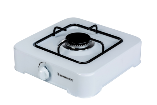Kuchenka gazowa nastawna 1-palnikowa Ravanson K-01T (biały)