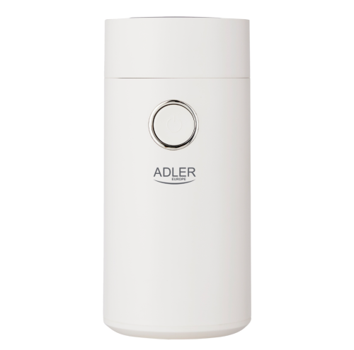 Adler AD 4446 white silver Młynek do kawy