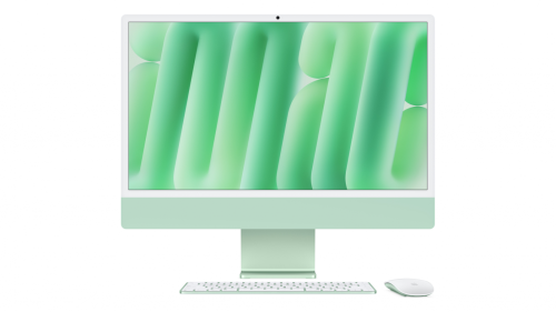 Komputer AiO Apple iMac MWUE3ZE/A 24" 4,5K M4 16GB 256SSD Int MacOS Zielony