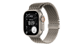 Smartwatch Apple Watch Ultra 3 GPS + Cellular, koperta 49 mm z tytanu w kolorze naturalnym, bransoleta mediolańska z tytanu w kolorze naturalnym - rozmiar S - MEWW4QP/A
