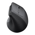 Bezprzewodowa mysz pionowa Ugreen M571, 2.4G, 4000 DPI, 1x AA (czarna)