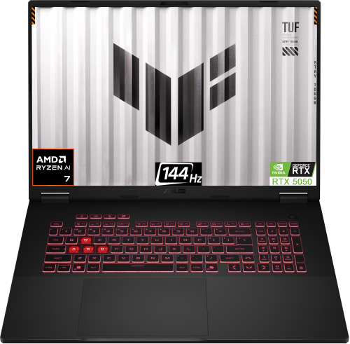 Laptop Asus TUF Gaming A18 FA808UH-S8021 18"FHD+ 144Hz AMD® Ryzen 7 260 RTX5050 8GB
