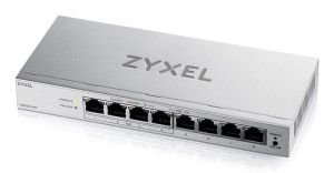 Switch Zyxel GS1200-8HP 8p v3 PoE (PoE+: 4;) 68W Managed Gigabit