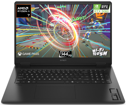 Laptop HP OMEN 17-db1011nw 17,3''FHD Ryzen IA 7 350 RTX5060 8GB Win11Home