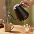 HUSLOG Czajnik z podstawką czarno-srebrny 1L HUS1069 Czajnik SmartControl