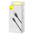 Kabel BASEUS Jelly USB-A-Lightning 1.2m (czarny) CAGD000001