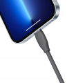 Kabel BASEUS Jelly USB-A-Lightning 1.2m (czarny) CAGD000001