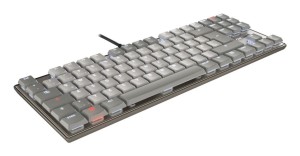 Przewodowa mechaniczna klawiatura CHERRY TAS KC 500 MX LP 2.0 Ivory z layoutem DE