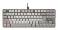 Przewodowa mechaniczna klawiatura CHERRY TAS KC 500 MX LP 2.0 Ivory z layoutem DE