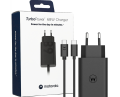 Ładowarka Motorola TurboPower 68W Wall Charger, 1m C-C cable, Black