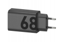 Ładowarka Motorola TurboPower 68W Wall Charger, 1m C-C cable, Black