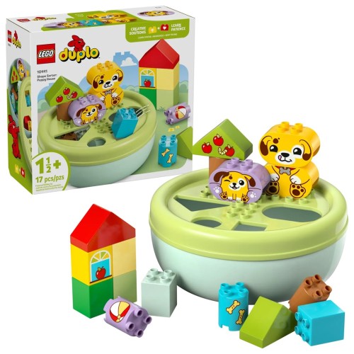 LEGO DUPLO 10441 Sorter kształtów: dom szczeniaczków
