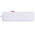 MACLEAN LISTWA ZASILAJĄCA, PRZEDŁUŻACZ 2 GNIAZDA + 3XUSB, 110-240V AC 50/60HZ, 2.1A MAX 2500W, 1.5M, BIAŁA MCE387 W
