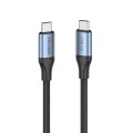 Kabel USB-C do USB-C Vention USB 4.0 5A 40Gbps w oplocie 1m
