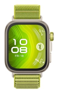 Smartwatch Huawei Watch FIT4 Pro, 3D Woven Žalias Strap, Titanium Body, Seiya-B29