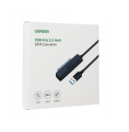 Adapter UGREEN CM321 USB-A-SATA 2.5" 50cm (czarny)