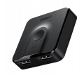 Przełącznik HDMI UGREEN CM217 2-portowy 20cm (czarny)