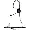 Jabra 2393-829-109 słuchawki/zestaw słuchawkowy Przewodowa Opaska na głowę Biuro/centrum telefoniczne USB Typu-A Czarny