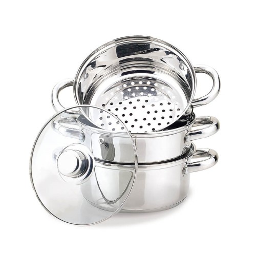 Garnek do gotowania na parze 4L, 22cm MR-2900-22 MAESTRO