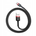 Kabel Micro USB Baseus Cafule 1.5 A 2 m czarny
