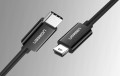 Kabel USB-C do Mini USB UGREEN US242 1m Czarny