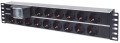 INTELLINET LISTWA ZASILAJĄCA RACK 19" 2U, 15 GNIAZD SCHUKO, Z PODWÓJNYM WYŁĄCZNIKIEM, KABEL 3M